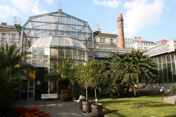Greenhouse entrance